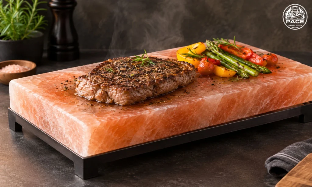pink salt slab